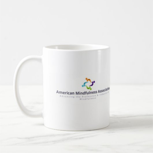 Amerikaanse Mindfulness Association Koffie Mok (Links)