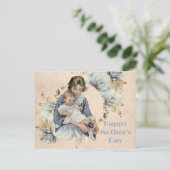  Amerikaanse moeder Briefkaart (Staand voorkant)