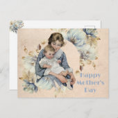  Amerikaanse moeder Briefkaart (Voorkant / Achterkant)