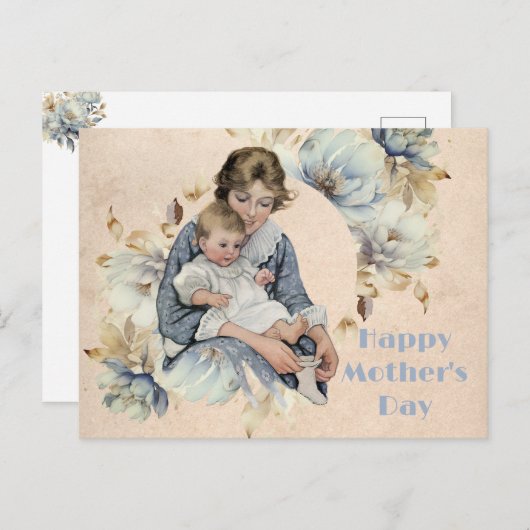 Amerikaanse moeder Briefkaart (Voorkant / Achterkant)