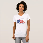 Amerikaanse moeder T-Shirt (Voorkant volledig)