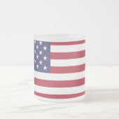 Amerikaanse Mok met voorgevulde vlag (Center)