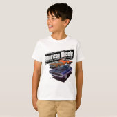 Amerikaanse moparspier t-shirt (Voorkant volledig)