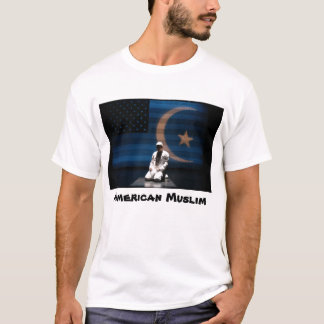 Amerikaanse moslim Tee Shirt