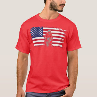 Amerikaanse motorfiets - motorfiets t-shirt