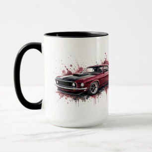 Amerikaanse Muscle Car Mok