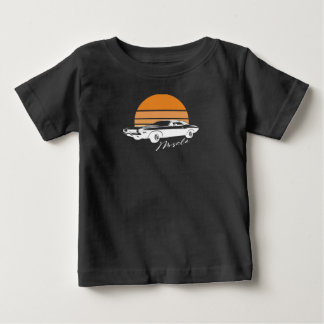 Amerikaanse Muscle Car T-shirt Heren Dames Kindere