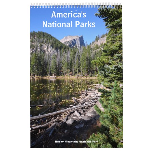 Amerikaanse National Parks Calendar Kalender (Hoes)