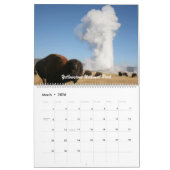 Amerikaanse nationale parken kalender (Mar 2026)