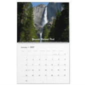 Amerikaanse nationale parken kalender (Jan 2027)