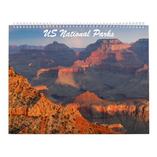 Amerikaanse nationale parken kalender (Hoes)