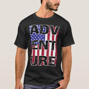 Amerikaanse Natuur voor patriottisch reizen - avon T-shirt