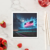 Amerikaanse Neon Billboard kopen met Moon Servet (Insitu)