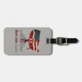 Amerikaanse Northern Irish Roots Bagagelabel Sjabl (Voorkant horizontaal)