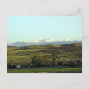 Amerikaanse Northwest Calendar Card Briefkaart