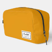 Amerikaanse nostalgie klassiek eenvoudige minimale toilettasje (Rechterhoek)