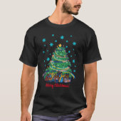Amerikaanse Oekraïense kerstboom T-shirt (Voorkant)