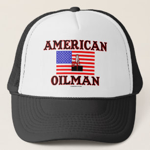 Amerikaanse olieman, olievelden Pet, olierijg, oli Trucker Pet