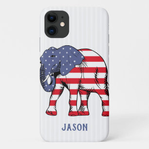 Amerikaanse olifant iPhone 11 hoesje