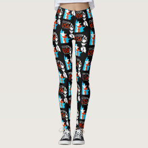 Amerikaanse Onafhankelijkheidsdag Leggings