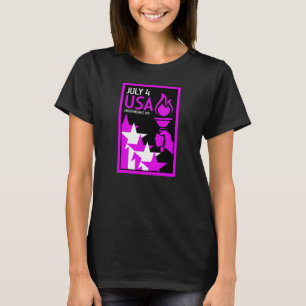 Amerikaanse Onafhankelijkheidsdag T-shirt