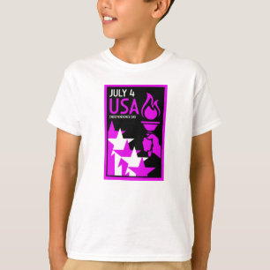 Amerikaanse Onafhankelijkheidsdag T-shirt