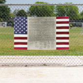 Amerikaanse Onafhankelijkheidsvlag Spandoek (Insitu)