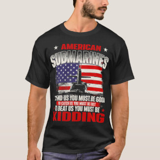 Amerikaanse onderzeeër Patriotic Navy US Veteran S T-shirt