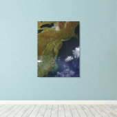 Amerikaanse oostkust canvas afdruk (Insitu (Houten vloer))