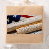 Amerikaanse oprichtingsdocumenten etiket (Insitu)