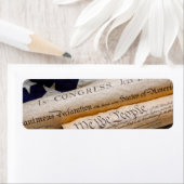 Amerikaanse oprichtingsdocumenten etiket (Insitu)