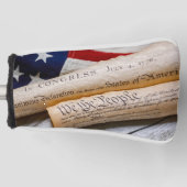 Amerikaanse oprichtingsdocumenten golfheadcover (Voorkant)