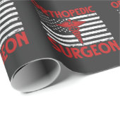 Amerikaanse orthopedische chirurg cadeaupapier (Rol Hoek)