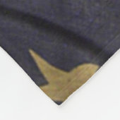 AMERIKAANSE OUDE VLAG FLEECE DEKEN (Hoek)