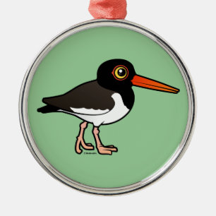Amerikaanse Oystercatcher Metalen Ornament