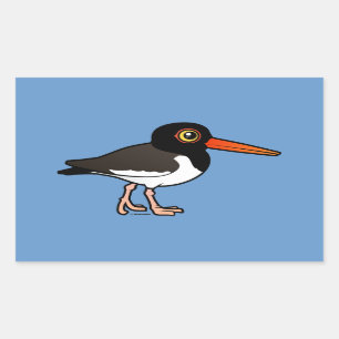 Amerikaanse Oystercatcher Rechthoekige Sticker