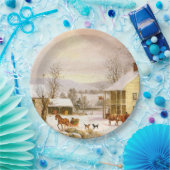 Amerikaanse paardgietijzer, Bord met sneeuwblaaspa (Feest)