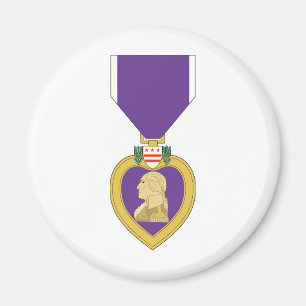 Amerikaanse Paarse hartmedaille Magneet