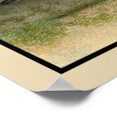 Amerikaanse paddlefish (Mississippi) Poster (Hoek)