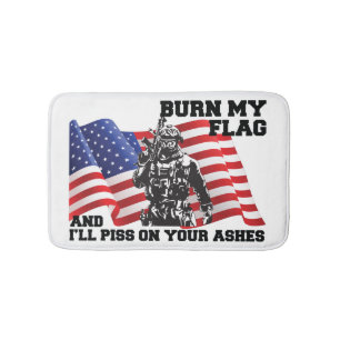 Amerikaanse patriot badmat