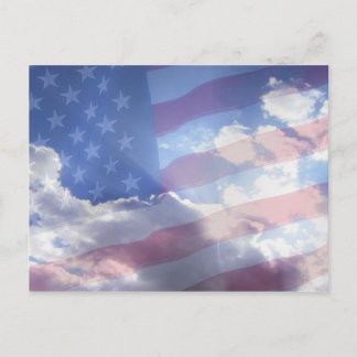 Amerikaanse patriot briefkaart