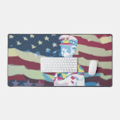 Amerikaanse patriot bureaumat (Keyboard & Muis)
