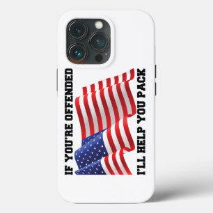 Amerikaanse patriot iPhone 13 pro hoesje