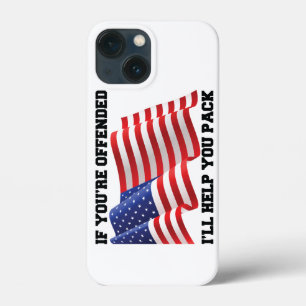 Amerikaanse patriot iPhone 13 mini hoesje