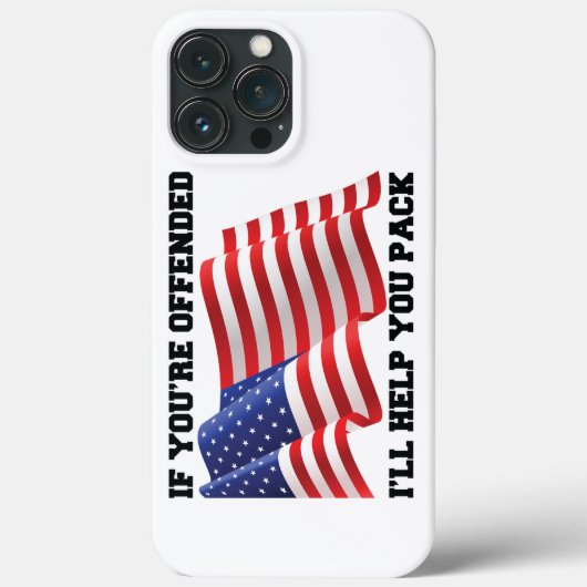 Amerikaanse patriot Case-Mate iPhone case (Achterkant)