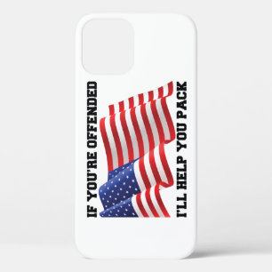 Amerikaanse patriot iPhone 12 hoesje