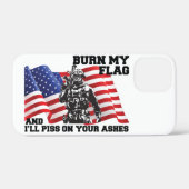 Amerikaanse patriot Case-Mate iPhone case (Achterkant (horizontaal))