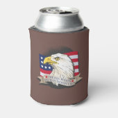 Amerikaanse patriot Eagle Blikjeskoeler (Blikje Achterkant)