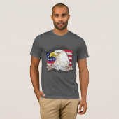 Amerikaanse patriot Eagle T-shirt (Voorkant volledig)