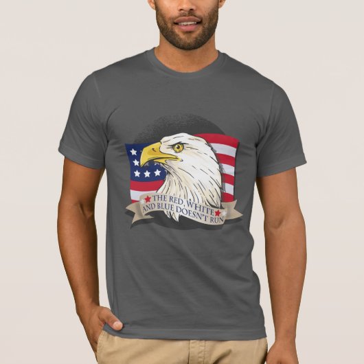 Amerikaanse patriot Eagle T-shirt (Voorkant)